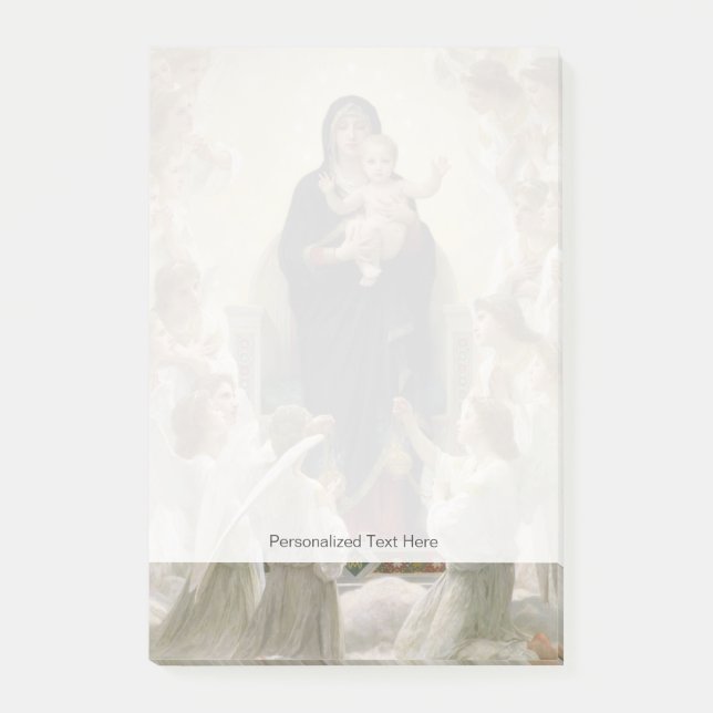 The Virgin with Angels, 1900 Post-it Notes (Front)