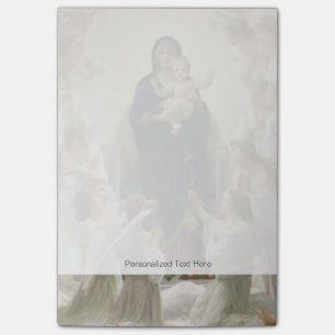 The Virgin with Angels, 1900 Post-it Notes