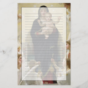 The Virgin with Angels, 1900 Stationery