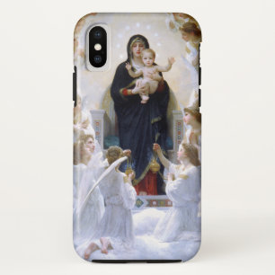 The Virgin with Angels by William Adolphe Bouguere iPhone XS Case