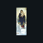 The Virgin with Angels Poster by Bougeureau Canvas Print<br><div class="desc">Our most favourite of all the Masters.. William Adolph Bouguereau.  The Virgin with Angels 1901.</div>
