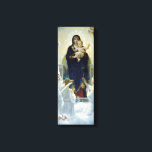 The Virgin with Angels Poster by Bougeureau Canvas Print<br><div class="desc">Our most favourite of all the Masters.. William Adolph Bouguereau. The Virgin with Angels 1901.</div>