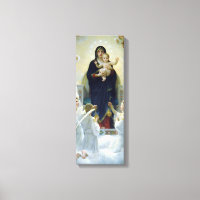 The Virgin with Angels Poster by Bougeureau