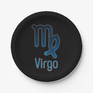The Virgo Constellation - Galaxy Paper Plate