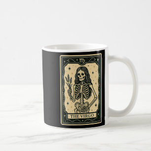 The Virgo Tarot Card - Halloween Soky Gothic Witch Coffee Mug