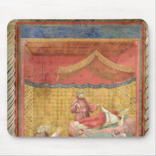 The Vision of Pope Gregory IX 1297-99 Mouse Pad