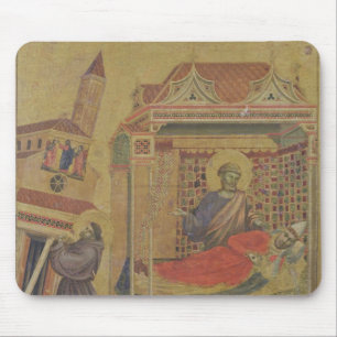 The Vision of Pope Innocent III, c.1295-1300 Mouse Pad