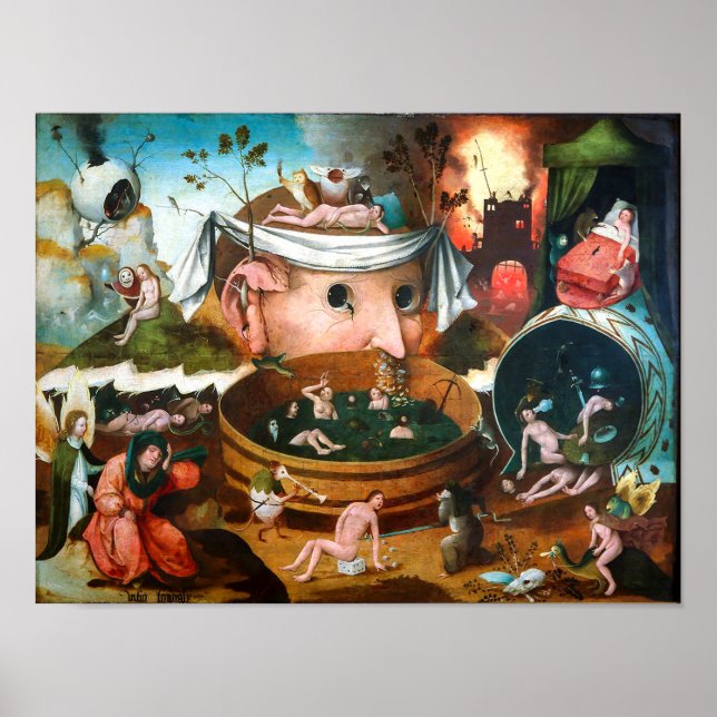 The Vision of Tondal | Hieronymus Bosch | Poster (Front)