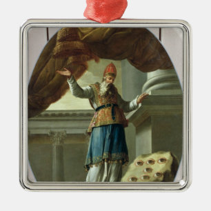 The Vision of Zechariah Metal Ornament