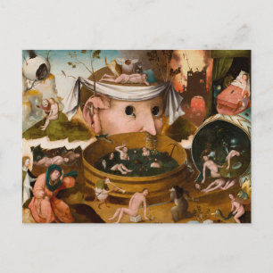 The Visions of Tondal, 1479 by Hieronymus Bosch Postcard