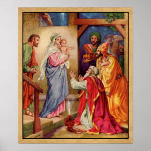 The Visit of the Wise-Men Poster