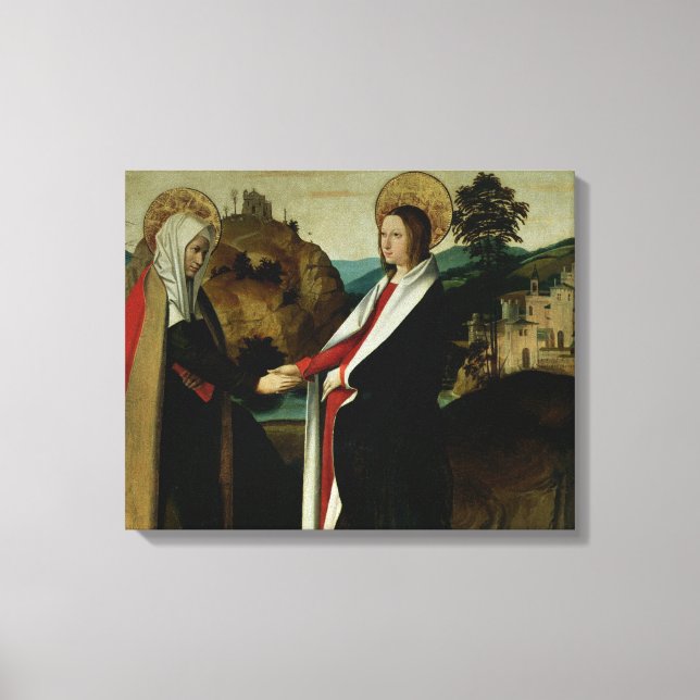 The Visitation, c.1500 Canvas Print (Front)