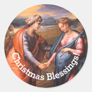 The Visitation Classic Round Sticker
