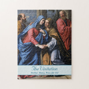 The Visitation Customizable Jigsaw Puzzle