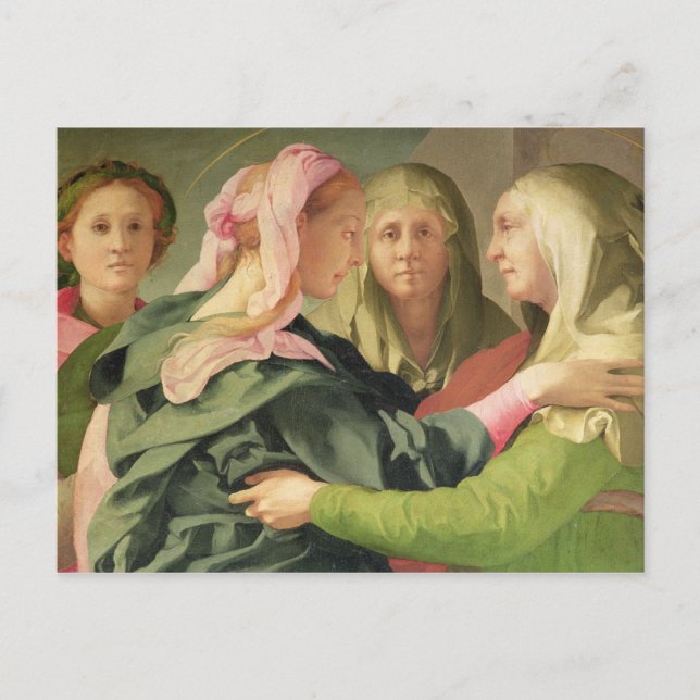 The Visitation (detail of 60438) Postcard (Front)