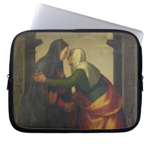 The Visitation of St. Elizabeth to the Virgin Mary Laptop Sleeve