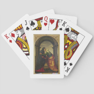 The Visitation of St. Elizabeth to the Virgin Mary Playing Cards