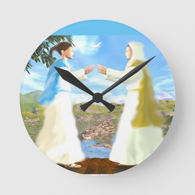 The Visitation   Round Clock (Front)