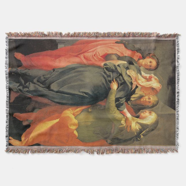 The Visitation Throw Blanket (Front)