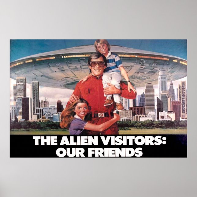 The Visitors Our Friends 36" x 24" Poster (Front)