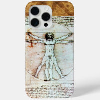 THE VITRUVIAN MAN Antique Parchment