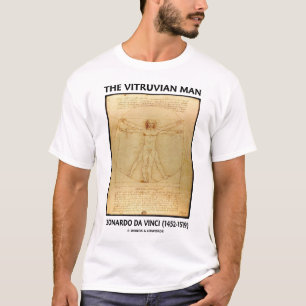 The Vitruvian Man (Leonardo da Vinci) T-Shirt