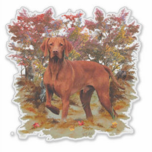 The Vizsla Sticker