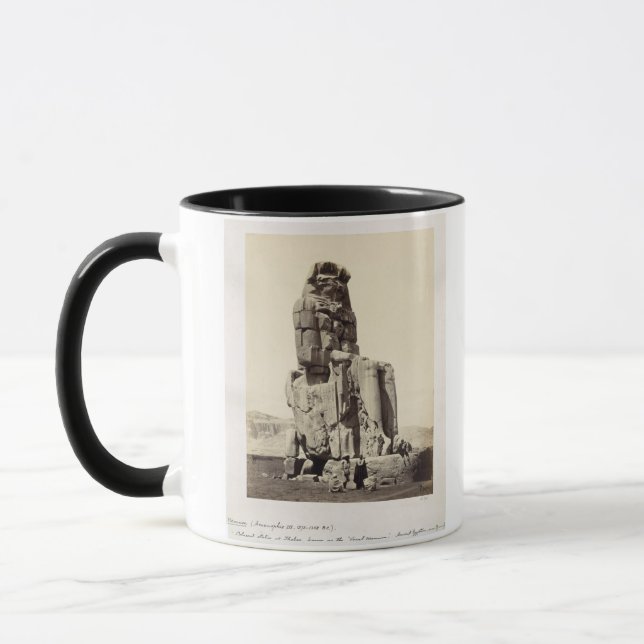 The 'Vocal Memnon', Colossal Statue of Amenhotep I Mug (Left)