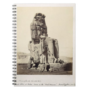 The 'Vocal Memnon', Colossal Statue of Amenhotep I Notebook