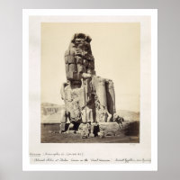 The 'Vocal Memnon', Colossal Statue of Amenhotep I