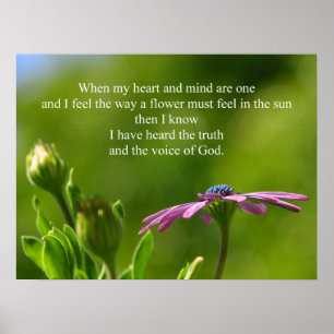 The Voice of God POSTER PRINT