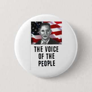The Voice Of The People 2 Inch Round Button