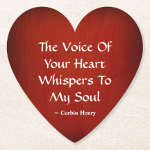 The Voice Of Your Heart Whispers To My Soul