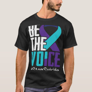 The Voice Stop Suicide Awareness Mental Health  T-Shirt