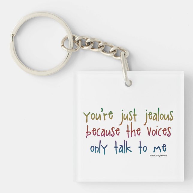 The Voices Keychain (Front)