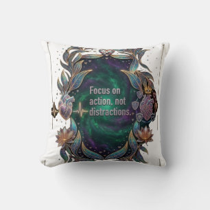 The Void Of Execution Throw Pillow