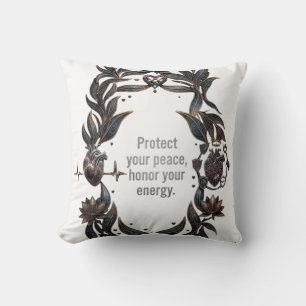 The Void Of Execution Throw Pillow