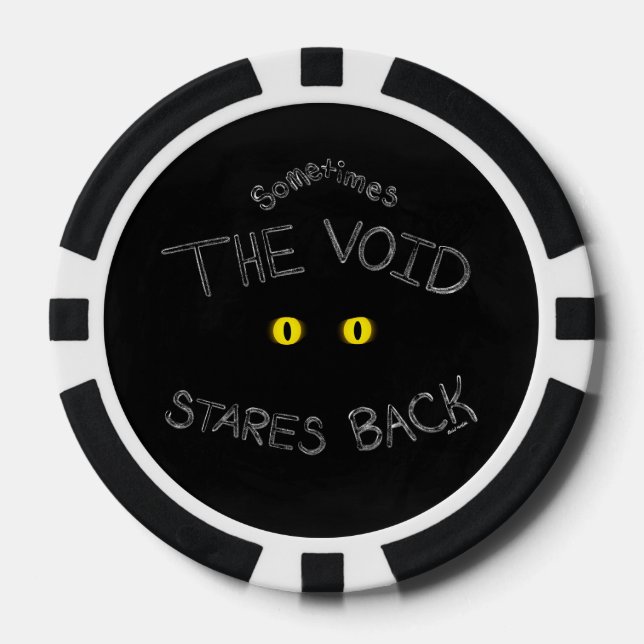 The Void Stares Back Poker Chips (Front)