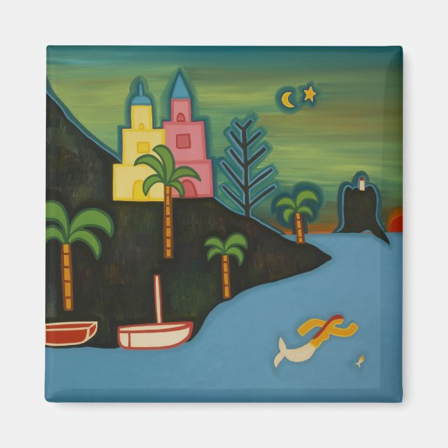 The Volcanic Island 2008 Magnet (Front)