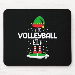 The Volleyball Elf Christmas Family Matching Outfi Mouse Pad