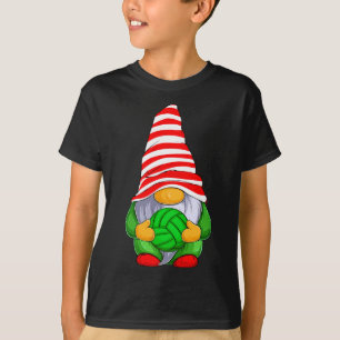 The Volleyball Gnome Christmas Funny Family Matchi T-Shirt