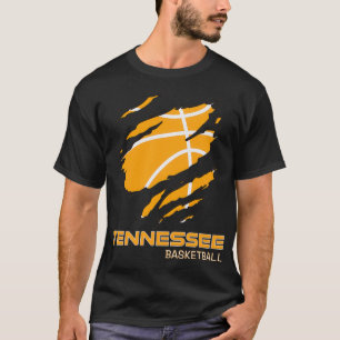 The Volunteer State Fan Tennesseean Tennessee Bask T-Shirt