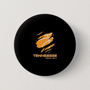 The Volunteer State Fan Tennesseean Tennessee Sket 2 Inch Round Button