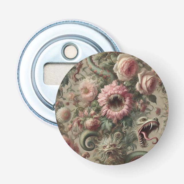 The Voracious Verdants – Gothic Victorian Bottle Opener (Front)