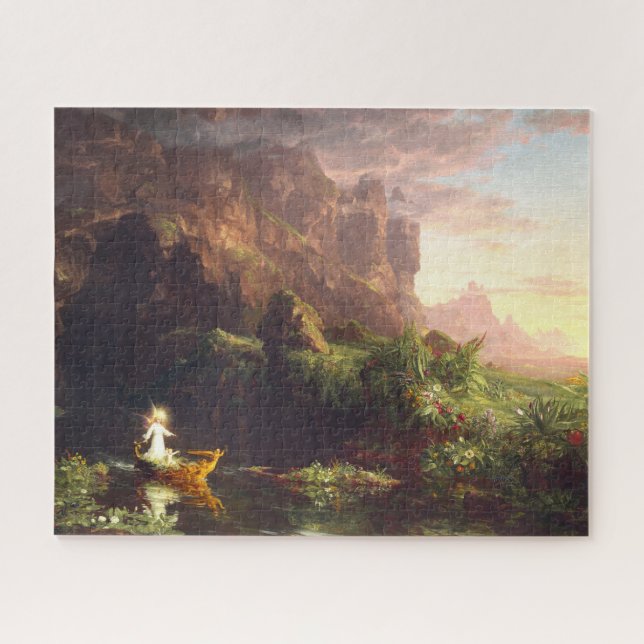 The Voyage of Life – Childhood (1842)  Jigsaw Puzzle (Horizontal)