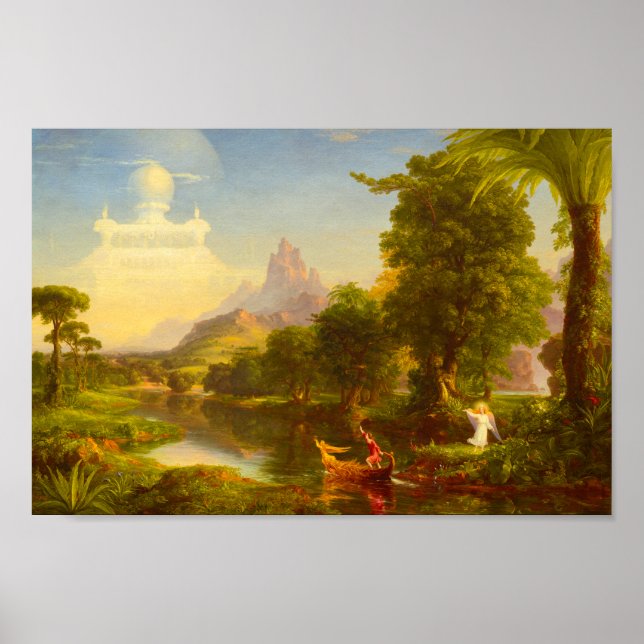 The Voyage of Life Youth by Thomas Cole Poster (Front)