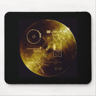 The Voyager Golden Record Mouse Pad