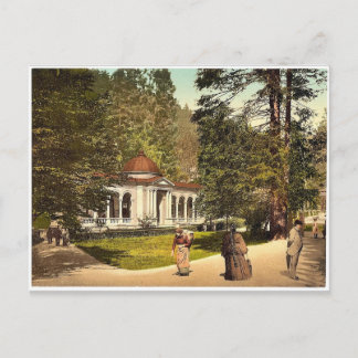The Waldquelle, Marienbad, Bohemia, Austro-Hungary Postcard