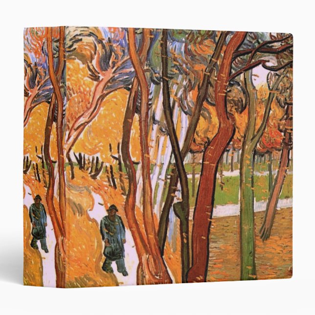 The Walk: Falling Leaves by Vincent van Gogh Binder (Front/Spine)