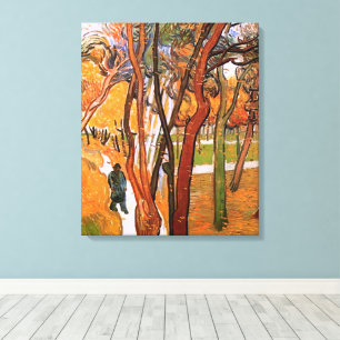 The Walk: Falling Leaves by Vincent van Gogh Canvas Print